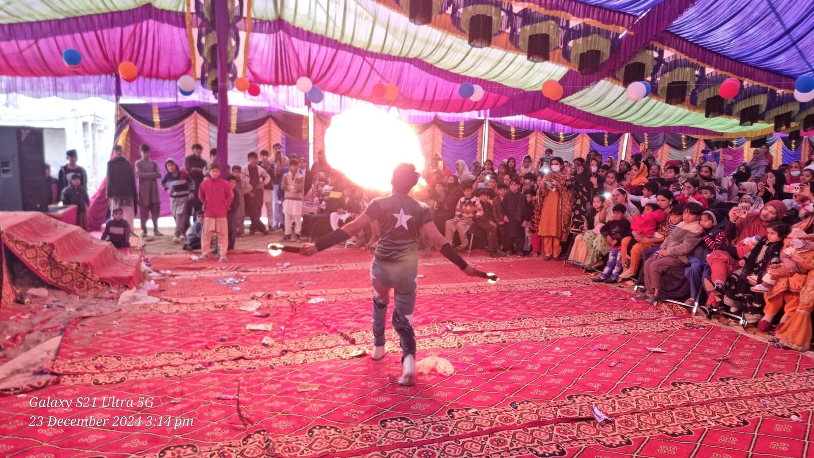 Stage performance — Al-Khizar School